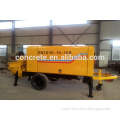 best price stationary concrete pumping conveyor 40m3/h output 10Mpa pumping pressure Chinese factory Alibaba supply